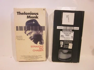 THELONIOUS MONK STRAIGHT NO CHASER VHS JAZZ DOCUMENTARY 1967 LIVE Eastwood - Imagen 1 de 5