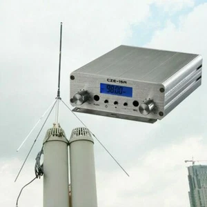 1W/15W FM Broadcasting Stereo FM Transmitter for Vehicle Transmitter - Photo 1/6