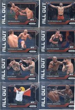 2023 PANINI PRIZM UFC All Out INSET Pick Your Card Build a Set