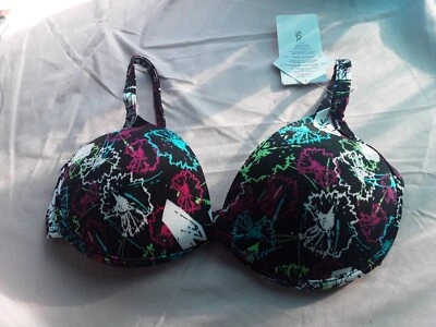 Speedo Ultraviolet Underwired Bikini Top Size Uk 36D - Image 1 of 4