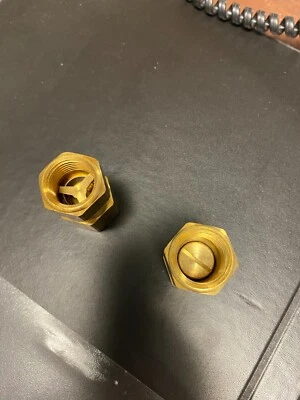 Multiplex 00204817 Check Valve, Brass, 1/2' FPT x 1/2' FPT - Image 1 of 3