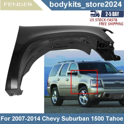 Fender For 2007 2008-2014 Chevrolet Tahoe Suburban 1500 Front Right 22977476 Foto 1 de 4
