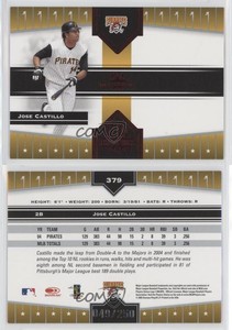 2005 Donruss Champions Red Impressions /250 Jose Castillo #379