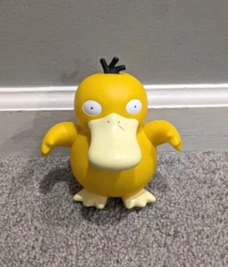 Vintage Psyduck TOMY Pokemon Figure 1999 Nintendo 5" Authentic Moving Arms Head - Picture 1 of 10