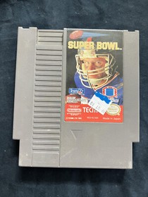 Tecmo Super Bowl (Nintendo NES, 1991) Comes with Dust Cover Tested and Working