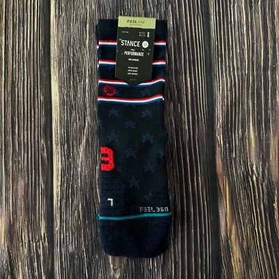 Носки мужские Stance размер Small Performance Independence короткие синие размер обуви 3-5,5 - Изображение 1 из 4