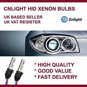 CNLIGHT Xenon HID AC 35W Replacement Bulbs Head lights H7 H1 H11 H8 H9 HB3 D2S - Picture 1 of 13