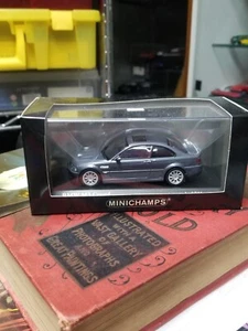 BMW E46 M3 MINICHAMPS 1/43 Gray Metallic - Picture 1 of 8