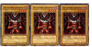 Yugioh - 3X Der Illusorische Gentleman - Common - 1. Auflage - LOD-053 - Near Mint - Bild 1 von 1