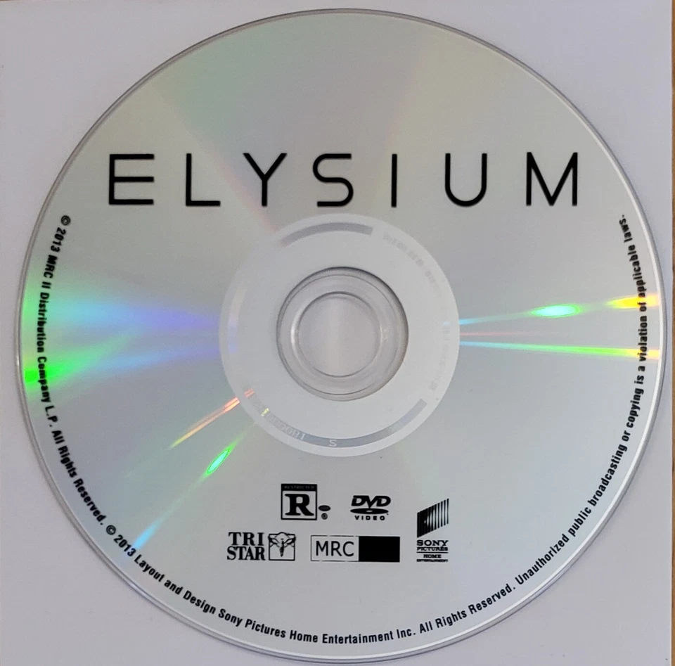 Solo disco DVD Elysium  Foto 1 de 1