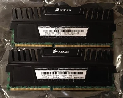 Corsair Vengeance 8GB (2x4GB) DDR3 1600 Desktop Memory RAM Kit CMZ8GX3M2A1600C9 - Image 1 of 2
