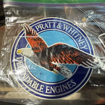 Calcomanía de motores confiables Pratt&whitney Foto 1 de 2