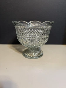 Anchor Hocking Wexford Pedestal Centerpiece Bowl - Picture 1 of 8