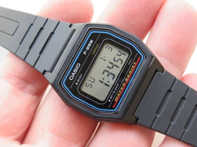 Reloj pulsera lcd cuarzo vintage para hombre CASIO F-28W años 80 Foto 1 de 4