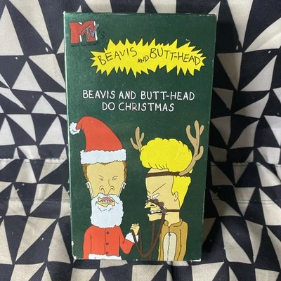Beavis and Butt-Head Do Christmas VHS 1996 MTV Home Video Mike Judge Foto 1 de 4