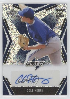 2020 Leaf Flash Blue /50 Cole Henry #BA-CH1 Auto - Image 1 of 2