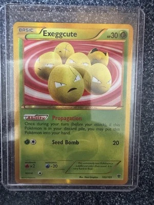 Pokemon Exeggcute Secret Rare Black & White: Plasma Blast 102/101 NM - Image 1 of 2