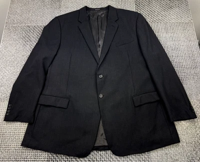 Pronto Uomo Platinum Blazer 48L Executive Fit 100% Wool Black - Image 1 of 4