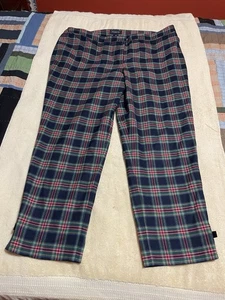 Talbots Plaid Dress Pants Womens Plus 20 Preppy Wool Blend Holidays Christmas - Picture 1 of 2
