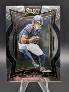 2024 Select Football Roma Odunze CONCOURSE LEVEL ROOKIE #3 Chicago Bears RC - Foto 1 di 2