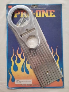 Dash Panel, Ball-Milled, Chrome, Road King - Pro-One - Picture 1 of 2