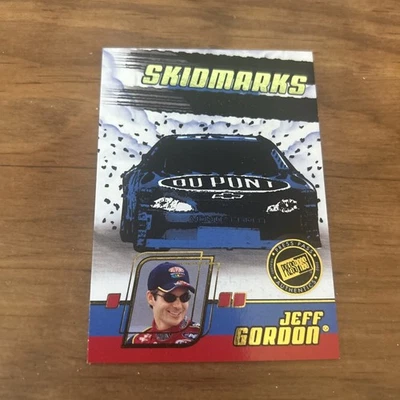 2002 Press Pass Eclipse Racing #SK4J eff Gordon Skidmarks Race Used Tire - Image 1 of 2
