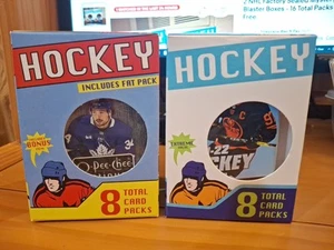 2 boîtes de blaster de hockey mystère scellées en usine de la LNH - 16 packs au total - livraison gratuite - Photo 1 sur 2