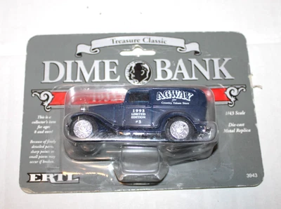 1993 Treasure Classic Dime Bank 1932 Ford Panel #3 Limited Edition Truck Agway - Image 1 of 4
