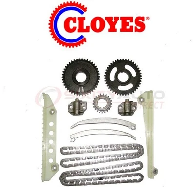 Cloyes Front Engine Timing Chain Kit for 2001-2002 Ford E-150 Econoline Club qt Foto 1 de 4