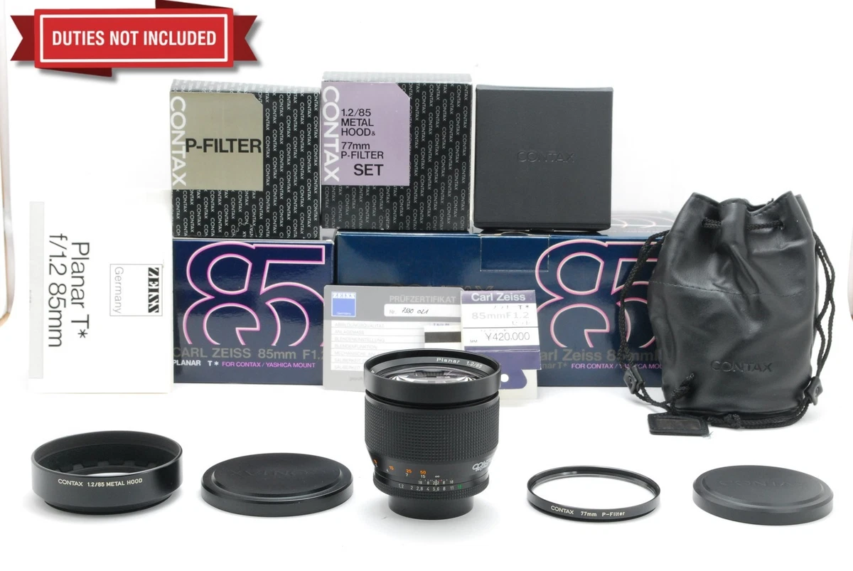 Contax f/1.2 Camera Lenses 85mm Focal for sale | eBay