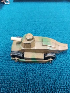 Vintage Tootsie Toy Army Armored Tank USA Camouflage  - Bild 1 von 7