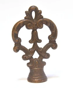 VINTAGE DECORATIVE LAMP FINIAL 1/4 THREAD - Picture 1 of 3