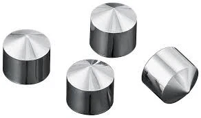 Paquete de 6 cubiertas de pernos de pico cromado Kuryakyn Rocker Box (8693) Foto 1 de 1