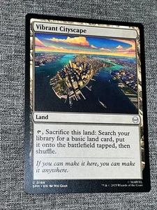 Vibrant Cityscape - 0188 - SPM - NM/M- MTG Magic the Gathering - Picture 1 of 2