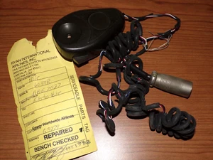 Electro-Voice Transistorized Dynamic Aircraft Microphone Model 603-TR, Weathered - Picture 1 of 4