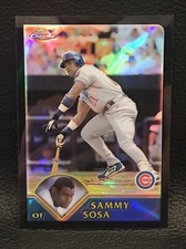 2003 Topps Chrome Black Refractor #11 Sammy Sosa NM-MT Cubs /199 *MKCards*