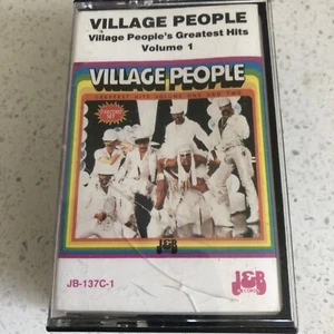 USED VILLAGE PEOPLE - 'Greatest Hits Volume 1 & 2' Cassette Tape AUST. PRESSING - Picture 1 of 4
