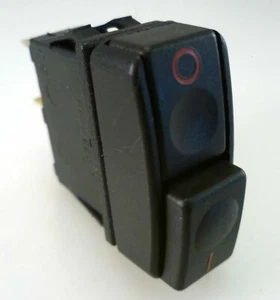Everel A3 018 Druckschalter schwarz zwei Tasten Ein/Aus 16A 250VAC OMQ1-2-03 - Bild 1 von 7