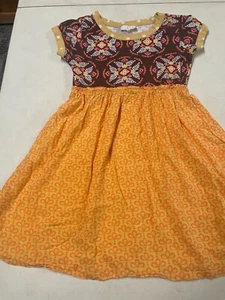 MATILDA JANE 435 TWEEN GIRLS  BEAUTIFUL  FALL FLORAL RAYON SS   DRESS GIRLS  8 - Picture 1 of 4