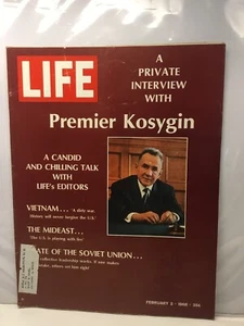 Life - February 2, 1968 Interview Premier Kosygin, A Candid Talk With Life’s Edi - Bild 1 von 1