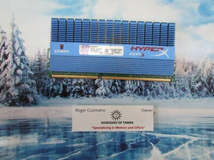 Kingston HyperX 4GB DDR3 1600MHZ KHX1600C9D3T1K2/8GX DIMM GAMING RAM 240PIN - Picture 1 of 1