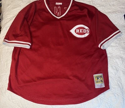 Mitchell Ness Cincinnati Reds Johnny Bench 1983 Jersey Men’s 3XL  - Image 1 of 4