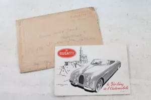altes Prospekt Werbung Reklame BUGATTI 101 + Umschlag Werbung Sammler - Foto 1 di 5