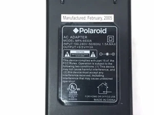 OEM Polaroid AC Power Adapter MPA-6930A 9.5 Volt 3A - Picture 1 of 4
