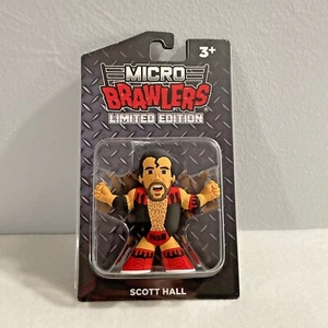 Figura Scott Hall Micro Brawler Luchador Luchador nWo WCW WWF Campeón Navaja Ramon - Imagen 1 de 7