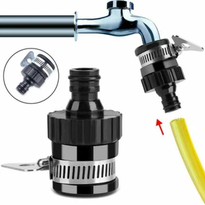 Kitchen Mixer Tap Connectors To Garden Water Hose Pipe Fitting Faucet Adapter - Picture 1 of 11
