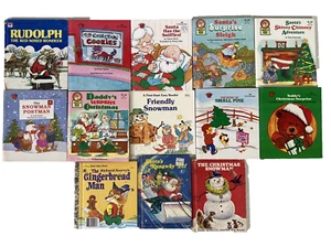 VTG Childrens Books Lot 13 Whitman Tiny Tales Mini Golden Cowboys MIX RANDOM - Picture 1 of 1