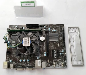 Mainboard / MSI H110M Pro-VD / inkl. Intel i3-6100 mit Lüfter und 4 GB DDR4 RAM - Bild 1 von 4