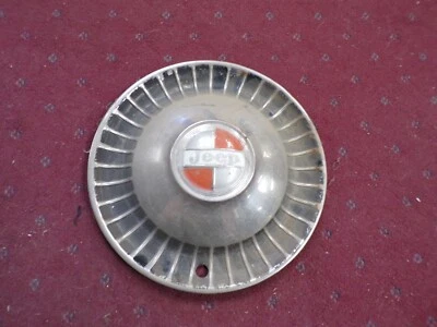 NOS 1960's Jeep 4x4 Hub Caps 16" Set 2 Cutlas Turbine Deluxe Wheel Covers 65-69 - Image 1 of 4