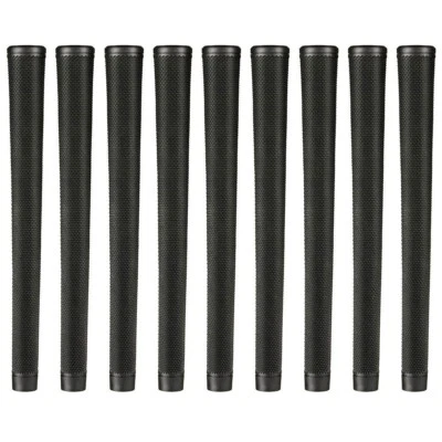 Karma Golf Arthritic Golf Swing Grips - BLACK - JUMBO PLUS (+5/32") x 9 Grips